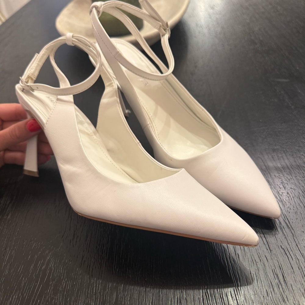 March Fisher Lenidy Pump White